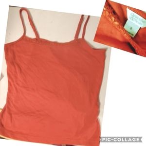 Christopher and banks small cami,lace trim